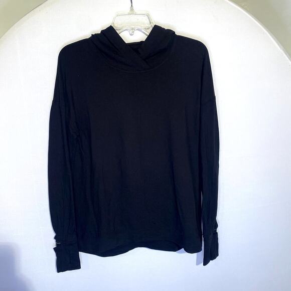 Lululemon Womens Black Extra Mile Running Active Long Sleeve Pullover Hoodie - Picture 4 of 9